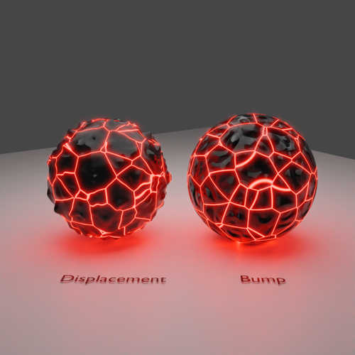 Glowing voronoi Texture preview image